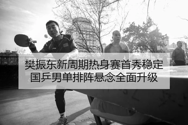 樊振东新周期热身赛首秀稳定 国乒男单排阵悬念全面升级